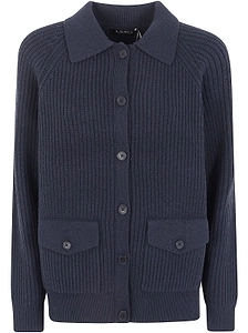 Lauren Ralph Lauren Textured Button Cardigan