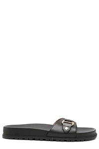 Lauren Ralph Lauren Tasha Buckle Slide Sandals