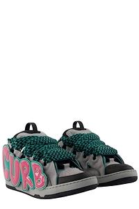 Lanvin Curb Logo Low-Top Sneakers