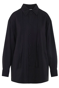 Lemaire Tie Detailed Long Shirt