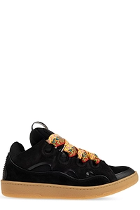 Lanvin Curb Chunky High-Top Sneakers