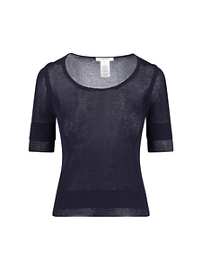 Lemaire Trompe L'oeil Ribbed Top