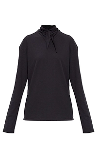 Lemaire Jersey Crepe Long-Sleeve Scarf Top