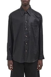 Lemaire Topstitched Buttoned Shirt