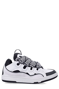 Lanvin Curb Oversized Lace Low-Top Sneakers