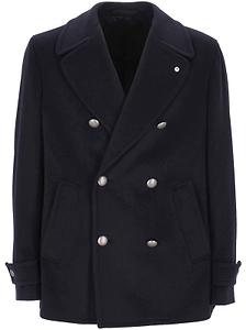 L.B.M. 1911 Double-Breasted Pea Coat