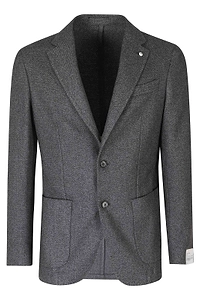 L.B.M. 1911 Diagonal Weave Blazer