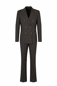 L.B.M. 1911 Double-Breasted Pinstripe Suit