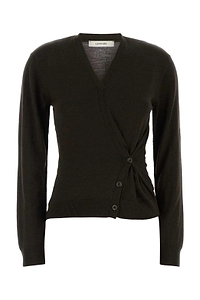 Lemaire Twisted V Neck Jumper