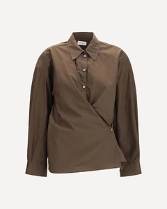 Lemaire Twisted-Front Shirt