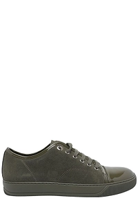 Lanvin Dbb 1 Cap-Toe Low-Top Sneakers