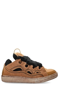 Lanvin Cut-Out Low Top Sneakers