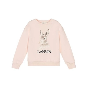 Lanvin Enfant Bunny Printed Sweatershirt