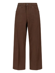 Lemaire Wide-Leg Pleated Trousers