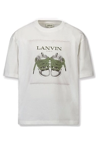 Lanvin Enfant Graphic Printed Crewneck T-Shirt