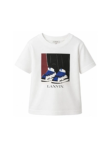 Lanvin Enfant Graphic Printed Crewneck T-Shirt
