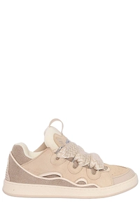Lanvin Enfant Curb Lace-Up Sneakers