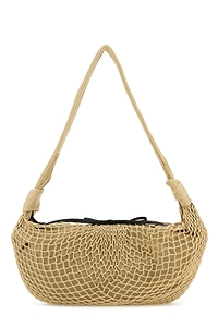 Croissant Bow Detail Shoulder Bag