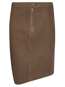 Lemaire Zip Detailed Asymmetric Skirt