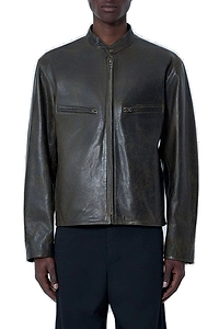 Lemaire Zip-Up Biker Jacket