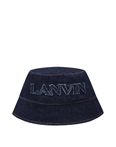 Logo-Appliqué Denim Bucket Hat