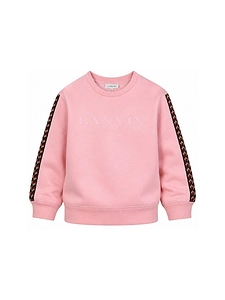 Lanvin Enfant Logo Embroidered Crewneck Sweatshirt