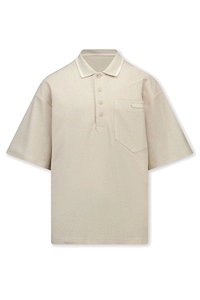 Lanvin Enfant Logo Embossed Polo Shirt
