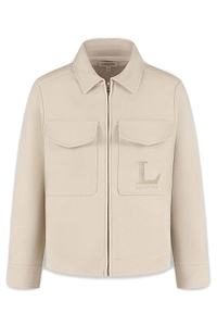 Lanvin Enfant Logo Embroidered Jacket