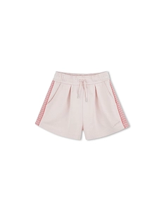 Lanvin Enfant Logo-Patch Drawstring Shorts
