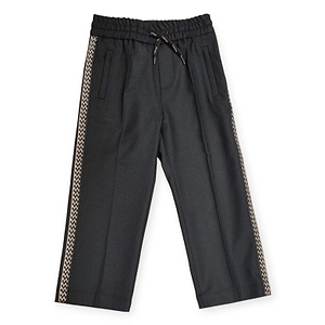 Lanvin Enfant Logo-Patch Drawstring Trousers