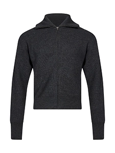 Lemaire Zip-Up Ribbed-Knit Cardigan