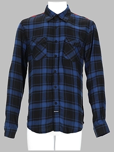 Checked Logo Shirt