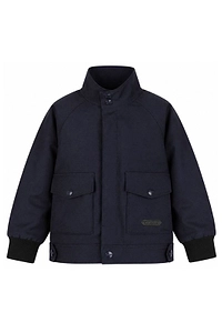 Lanvin Enfant Logo Patch Raglan Sleeved Jacket