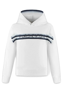 Lanvin Enfant Long-Sleeved Logo Printed Hoodie