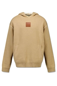 Lanvin Enfant Long Sleeved Logo Patch Hoodie