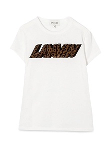 Lanvin Enfant Short Sleeve Logo T-Shirt