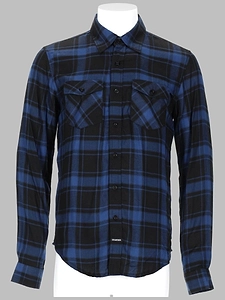 Les Ists Checked Logo Shirt