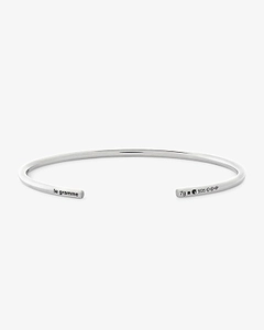 Le Gramme Polished Bangle Logo-Engraved Bracelet