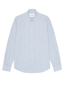 Les Deux Striped Long-Sleeve Shirt