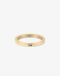 Polished Ribbon Ring