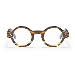 Lesca Burt Round Glasses