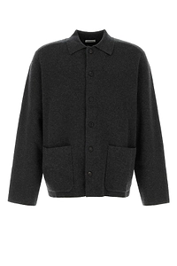 Le Kasha Buttoned Pocket Knitted Jacket