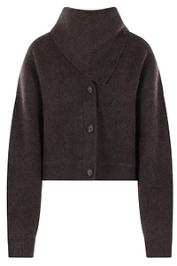 Le Kasha Derios Scarf Embellished Cardigan