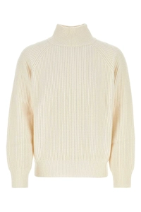Le Kasha High-Neck Ribbed-Knit Jumper