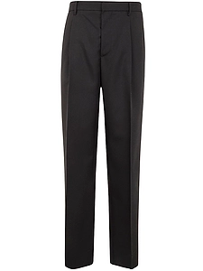 Lardini Straight-Leg Pleat-Detailed Trousers