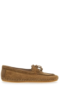 Le Monde Beryl Woven Driver Moccasin Flat Shoes