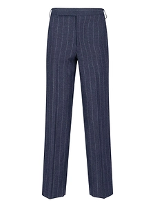 Lardini Striped-Pattern Straight Leg Trousers