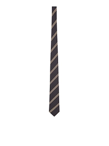 Lardini Striped Pointed Tip Tie