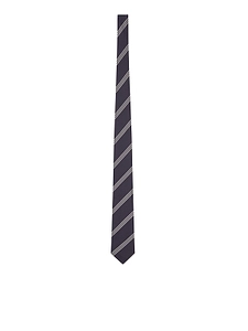 Lardini Striped Pointed Tip Tie