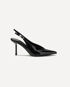 Le Silla Clivage Slingback Heeled Pumps